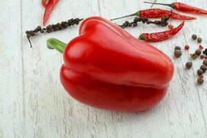 Red Bell pepper photo