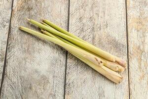 Green lemongrass stem aroma seasoning photo