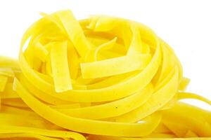 Close-up of italian pasta photo