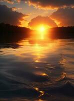 Sun Dropp in water photo