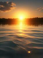 Sun Dropp in water photo