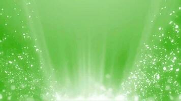 la magie lumières vert écran scintille embrasé éclat effets arrière-plans video