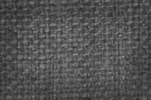 close up of dark burlap texture photo