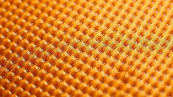 naranja fútbol jersey con aire malla textura. atlético vestir fondo foto