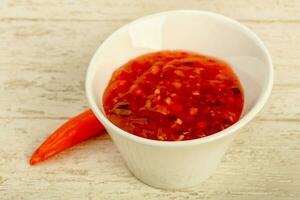 Sweet and sour sauce photo