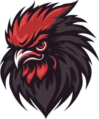 Bold Rooster Symbol Design A strong and impactful emblem Graceful Rooster Logo A logo that exudes grace and charm