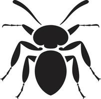 A Class Apart Black Ant Vector Logo Design Sleek and Stylish Black Ant Icon in Vector