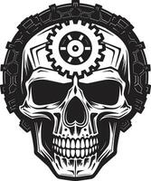 Abstract Robo Skull A Digital Odyssey Vector Artistry The Skull of the Future