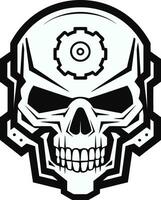 Abstract Robo Majesty The Mechanical Evolution Industrial Cyber Symbol The Technological Marvel vector