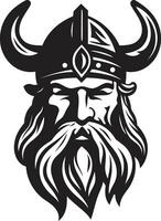 The Helm of Helmets A Viking Guardian Icon Frosty Marauder A Viking Symbol of Ice vector