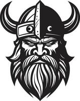 ragnaroks legado un vikingo logo en vector místico mar Rey un enigmático vikingo mascota