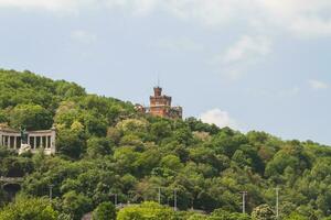 Gellert hill in Budapest photo