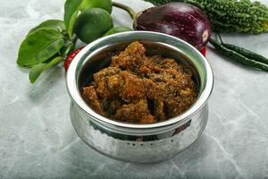 Indian vegetarian cuisine - malay kofta photo