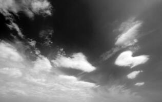 Black and White Beautiful sky background photo