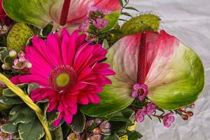 Romance flower bouquet photo