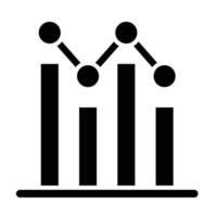 Graph Vector Glyph Icon For Personal And Commercial Use.