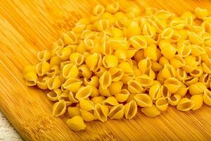 Raw pasta for kids photo