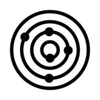 Radar Vector Glyph Icon For Personal And Commercial Use.