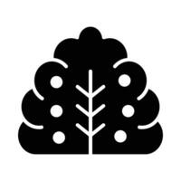 Bush Vector Glyph Icon For Personal And Commercial Use.