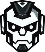 Elegant Mini Mech A Stylish Logo Design The Robot Scout A Futuristic Vector Icon