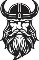 Thors Thunderclap A Viking Icon in Vector Viking Virtue A Symbol of Honor and Courage