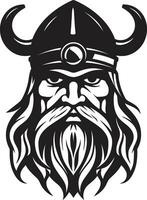 Norse Navy A Seafaring Viking Symbol Legacy of Legends A Viking Guardian Icon vector