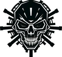 The Gearheads Vision The Art of Technological Evolution Sleek Tech Majesty The Fusion of Elegance and Innovation vector