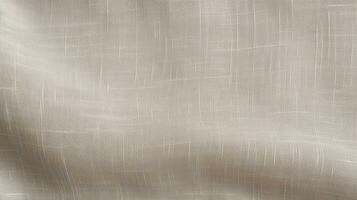Polyester linen fabric cloth texture background. AI Generative photo