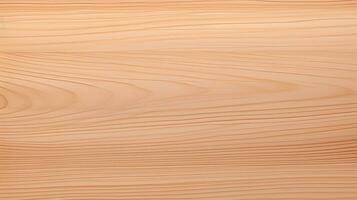 Beige natural beech wood floor texture background with natural grain pattern. AI Generative photo