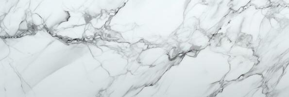 Abstract white marble texture for wall background or tiles floor decorative design. AI Generative photo