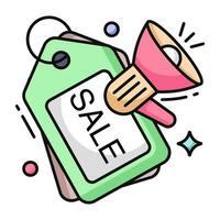 Unique design icon of sale tags vector