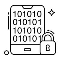 Vector design of binary data