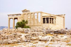 el Partenón, en Atenas acrópolis, Grecia foto