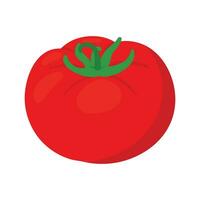 Tomato Icon Fruit and Vegetable Clipart Vector Illustration