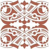 abstract background with calm classic color ornament vector