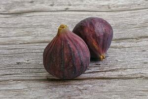 Ripe sweet and tasty fig fruit photo