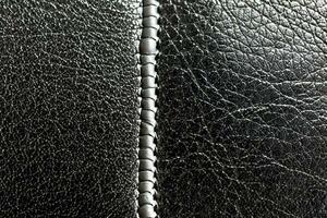 black leather texture background photo