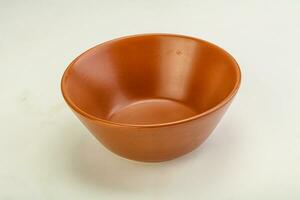 Color empty bowl for kitchen photo
