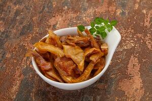 Pork ear snack photo