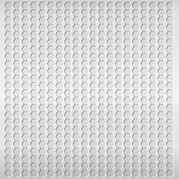 resumen geométrico modelo con hexágono forma en gris antecedentes vector