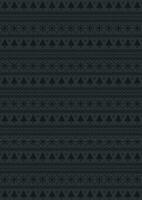 Christmas dark gray graphic paper background, tree, snowflakes and holiday geometric pattern vector