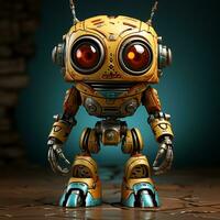 3d extraterrestre robots foto