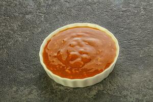 Asian traditional cuisine - curry sauce photo