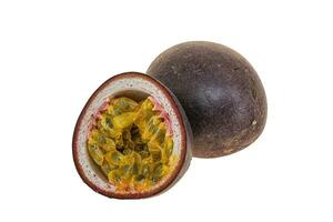 Tropical passion fruit fresh, sweet and ripe photo