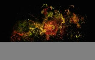 gold and orange galaxy watercolor stars splashes Background photo