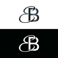 Letter BE luxury modern monogram logo vector design, logo initial vector mark element graphic illustration design template