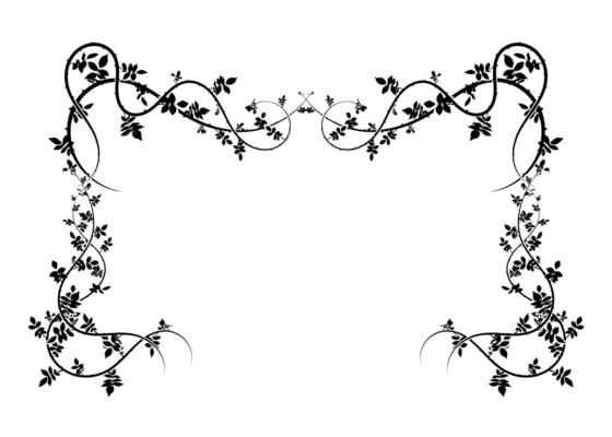 swirled frame with rose hip spines and wickerwork