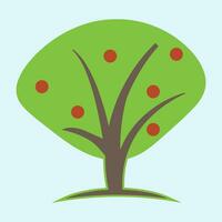 trees illustrations. Can be used to illustrate any nature or healthy lifestyle topic vector