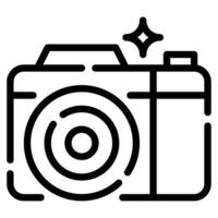 Camera icon for web, UIUX, infographic, etc vector