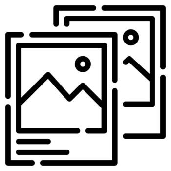 marco icono para web, uiux, infografía, etc vector